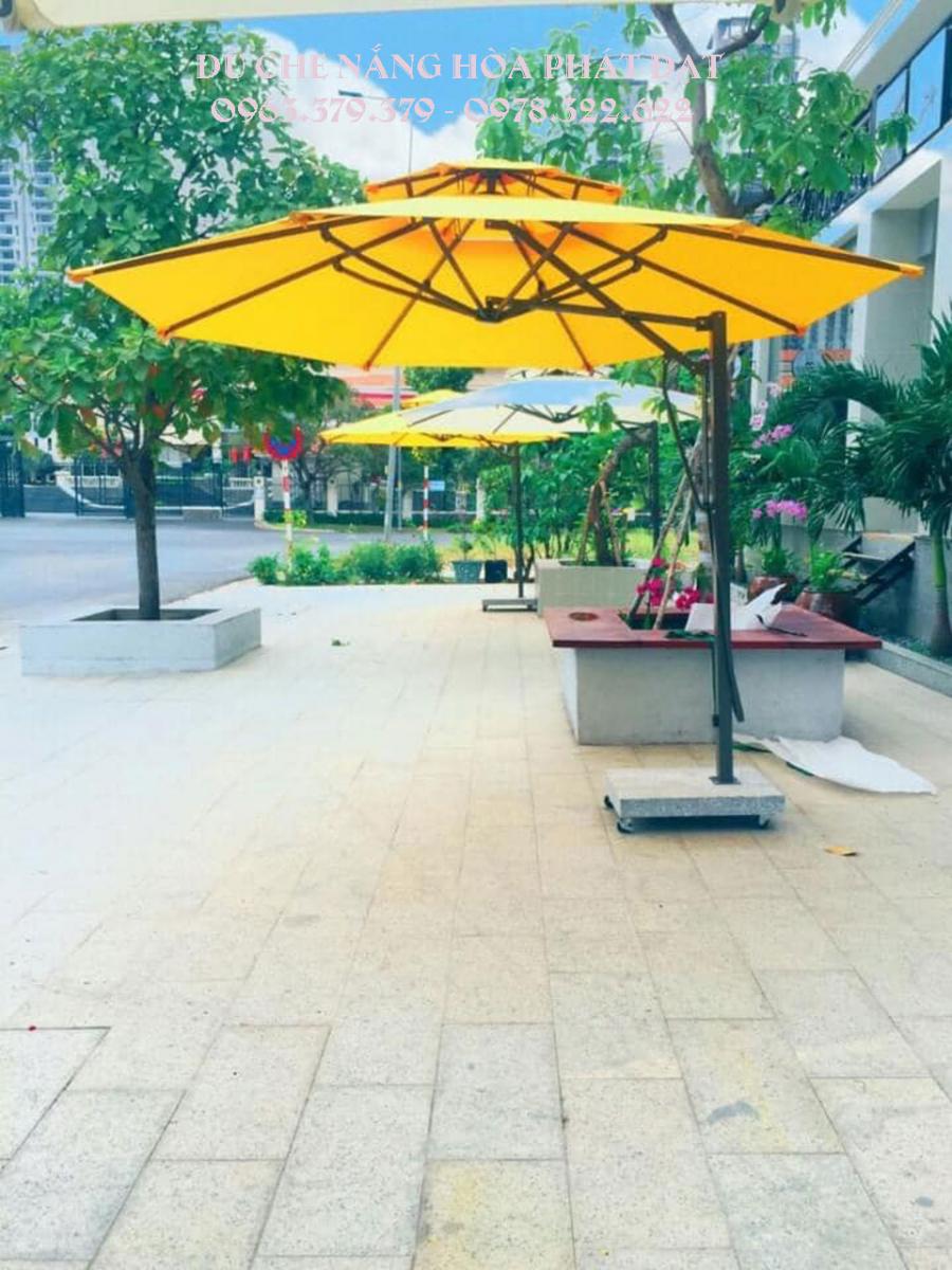 hình ảnh : sản phẩm ô dù che mưa nắng ngoài trời Hòa Phát Đạt