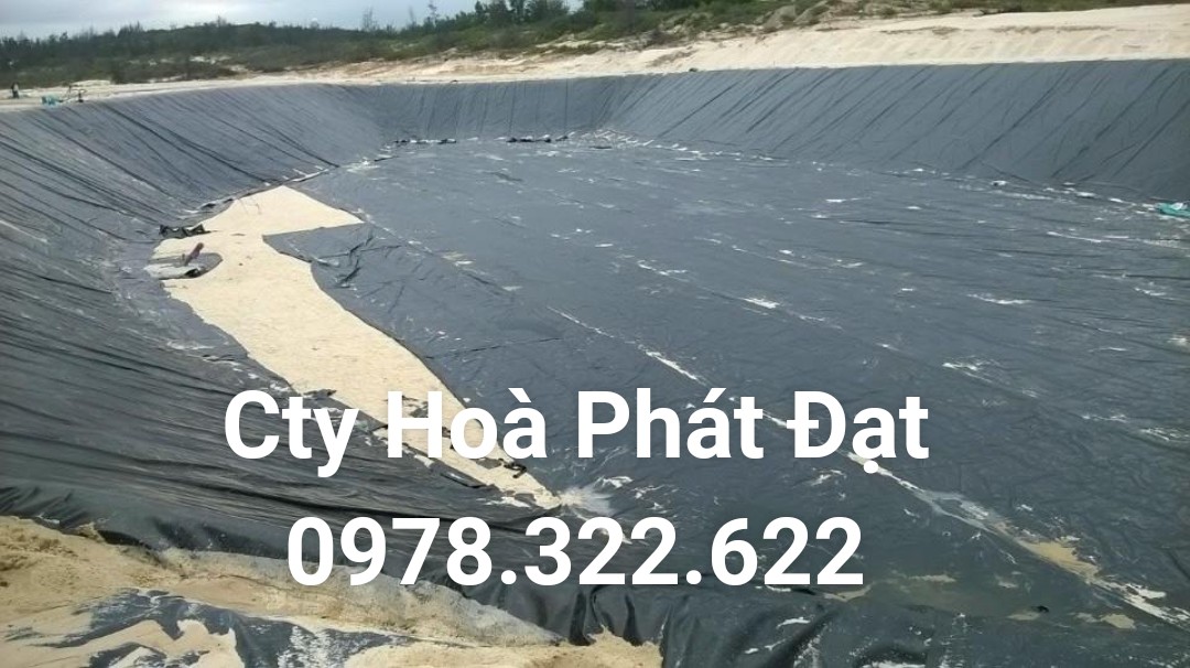 Hình ảnh: bạt chống thấm nước HDPE đen