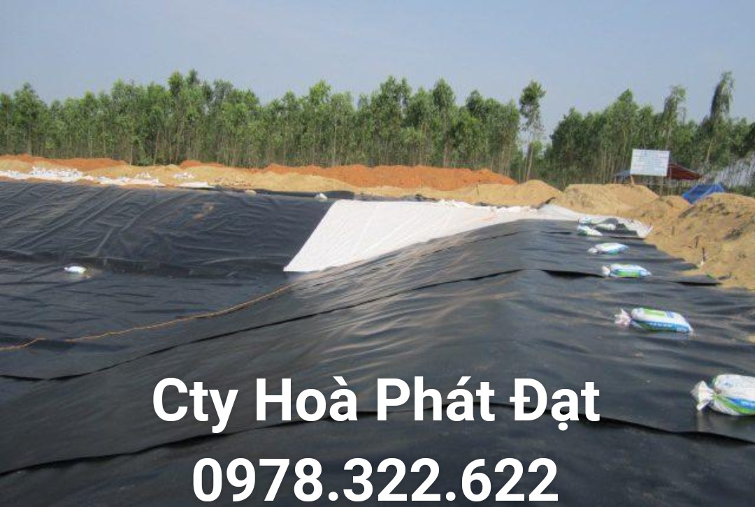 Hình ảnh: sản phẩm vải bạt HDPE chống thấm nước dày 0.3mm