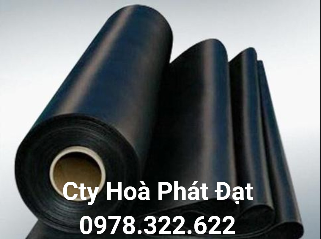 Hình ảnh: vải bạt chống thấm nước HDPE đen khổ 5m