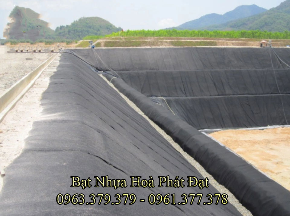 Báo giá vải bạt HDPE chống thấm nước lót ao hồ nuôi tôm cá dày 1mm