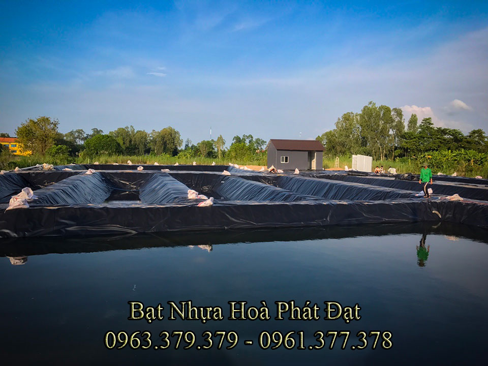 #1 BÁO GIÁ BẠT NHỰA ĐEN HDPE GIÁ RẺ, MÀNG BẠT ĐEN LÓT AO HỒ NUÔI TÔM CÁ