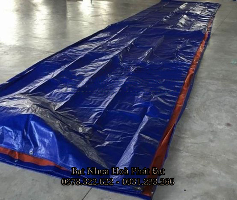 Bảng giá bạt nhựa xanh cam, bạt sọc 3 màu, bạt che công trình xây dựng che nắng mưa ngoài trời giá rẻ tại Bắc Ninh