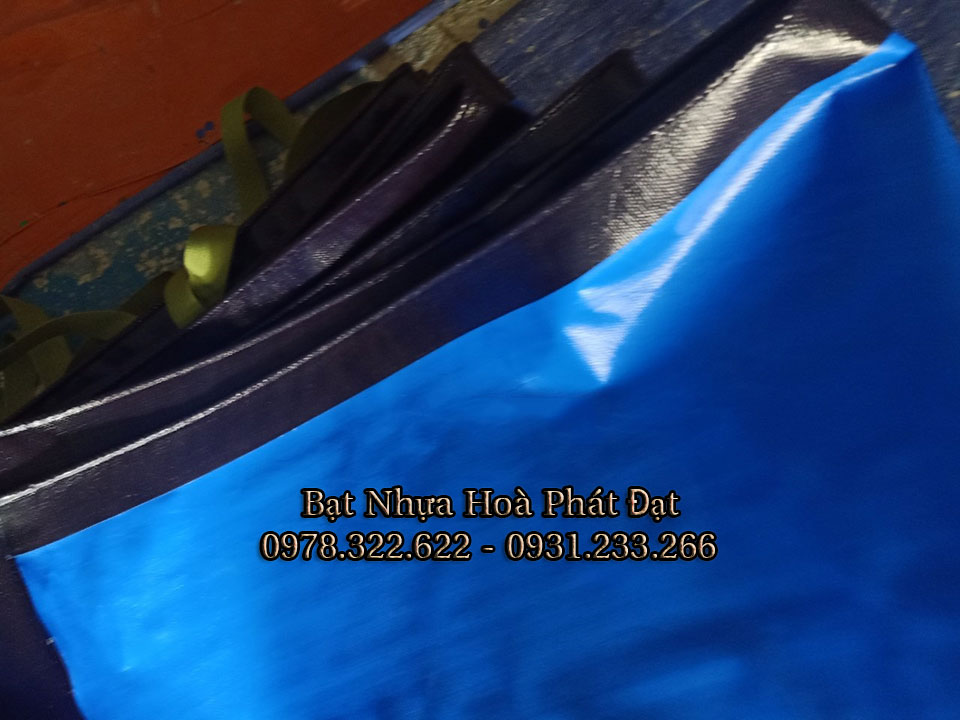 Bảng giá bạt nhựa xanh cam, bạt sọc 3 màu, bạt che công trình xây dựng che nắng mưa ngoài trời giá rẻ tại Kon Tum