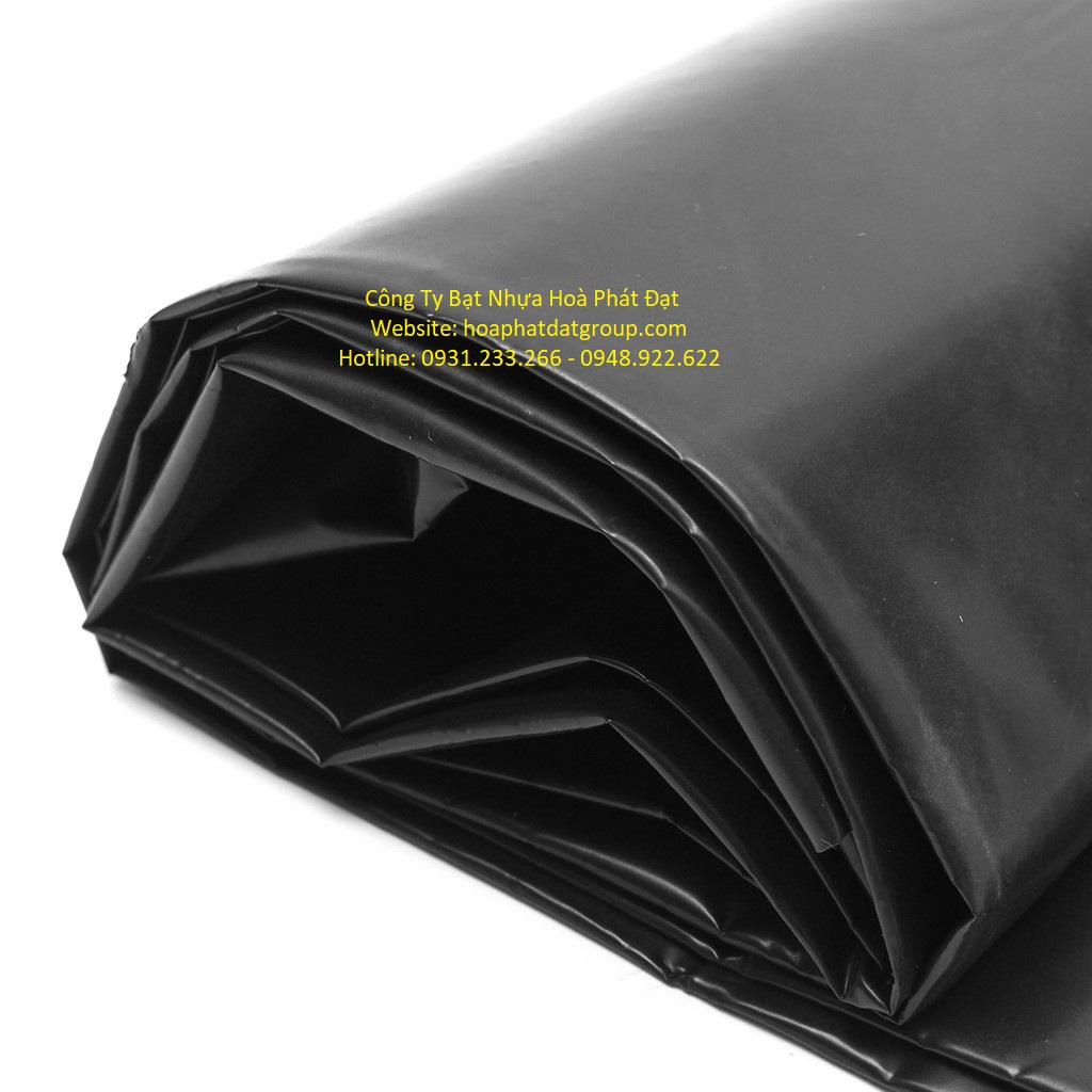 Hình ảnh: bạt nhựa che phủ đen – đen khổ 10m*50m – 100kg
