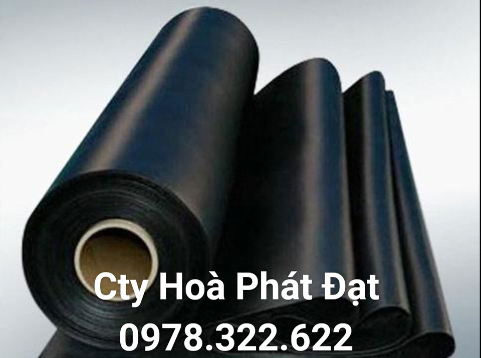 Báo giá bán lẻ màng bạt nhựa chống thấm HDPE màu xanh đen lót ao hồ bờ ao chứa nước giá rẻ tại Tp Long Xuyên An Giang 