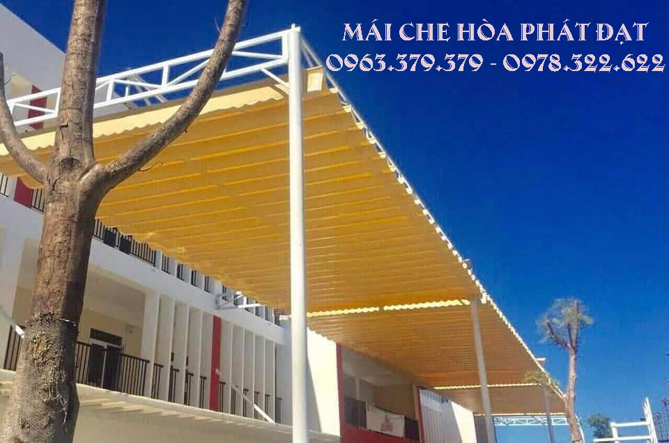Hình ảnh : sản phẩm mái xếp mái hiên bạt kéo tại biên hòa đồng nai