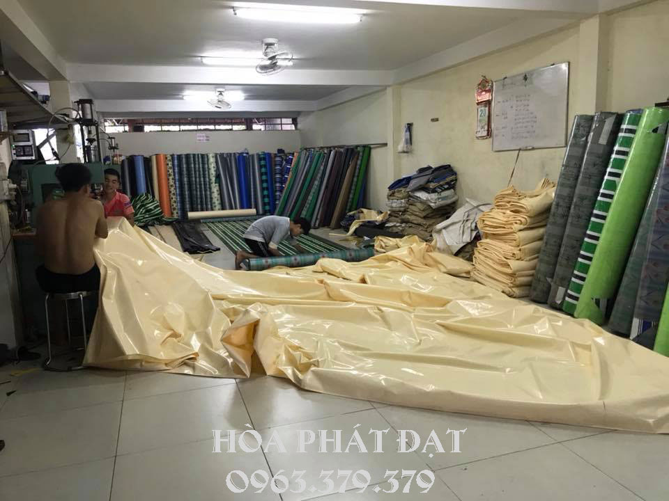 Hình ảnh: sản phẩm bạt che nắng mưa - mẫu bạt che Hòa Phát Đạt