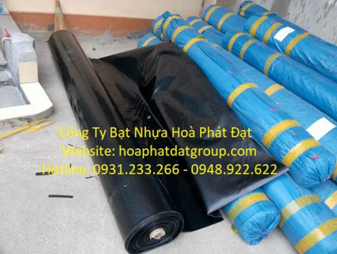 Báo giá bán lẻ màng bạt nhựa chống thấm HDPE màu xanh đen lót ao hồ bờ ao chứa nước giá rẻ tại Phủ Lý Hà Nam