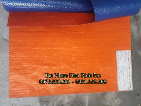 Bảng giá bạt nhựa xanh cam, bạt sọc 3 màu, bạt che công trình xây dựng che nắng mưa ngoài trời giá rẻ tại Thái Bình