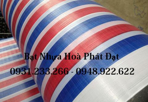 Báo giá bạt sọc dứa khổ 6m*50m – 18,5kg