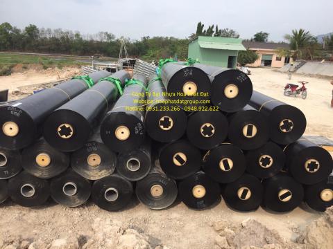 Báo giá vải bạt HDPE chống thấm nước lót ao hồ nuôi tôm cá dày 0.75mm