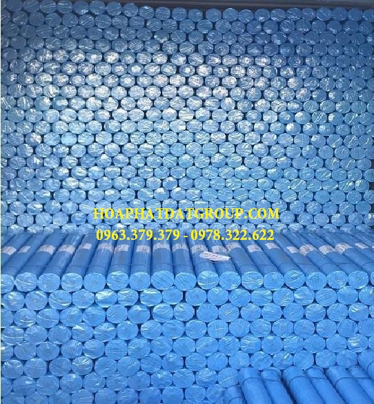 Hình ảnh: bạt nhựa xanh cam 2 da khổ 10m*50m – 75kg
