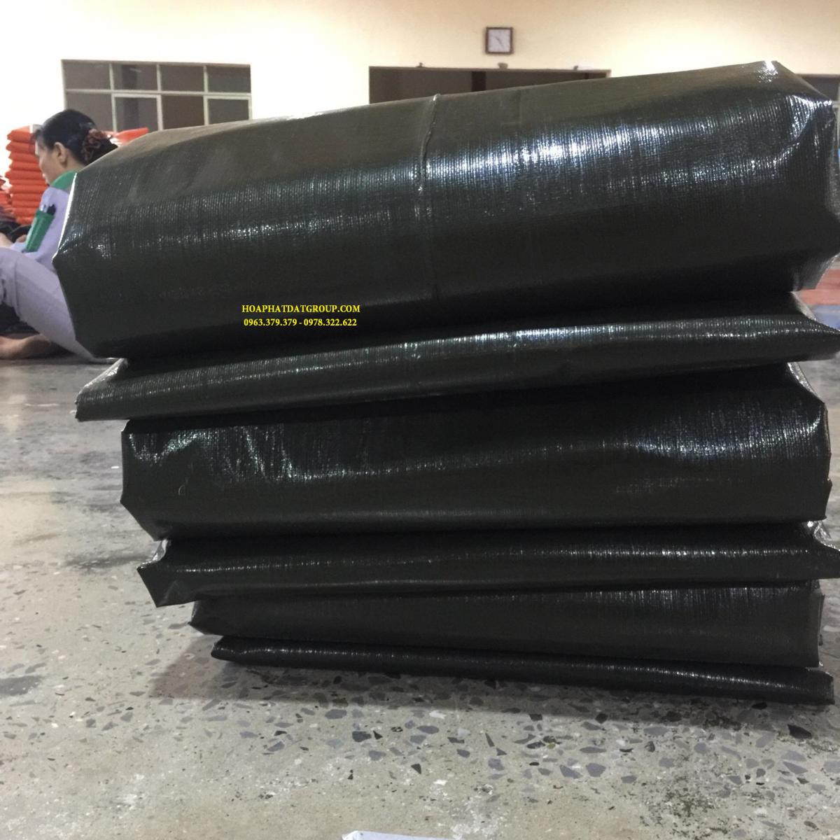 Hình ảnh: bạt nhựa che phủ đen – đen khổ 8m*50m – 80kg