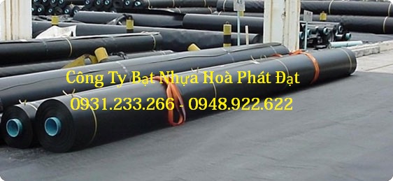 Hình ảnh: vải bạt chống thấm nước HDPE đen khổ 8m