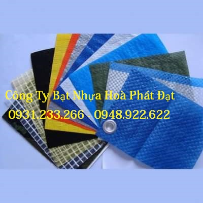 Hình ảnh: bạt nhựa che phủ xanh rêu xanh tím khổ 2m*100m – 50kg