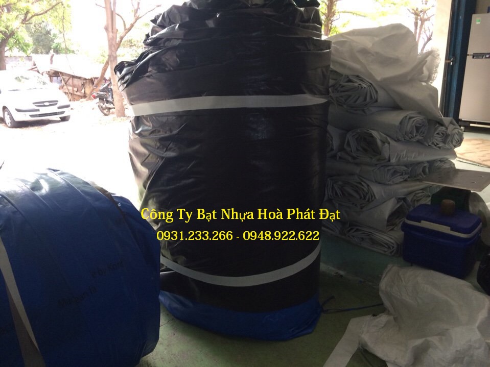 Hình ảnh: bạt nhựa che phủ xanh rêu xanh tím khổ 8m*50m – 100kg